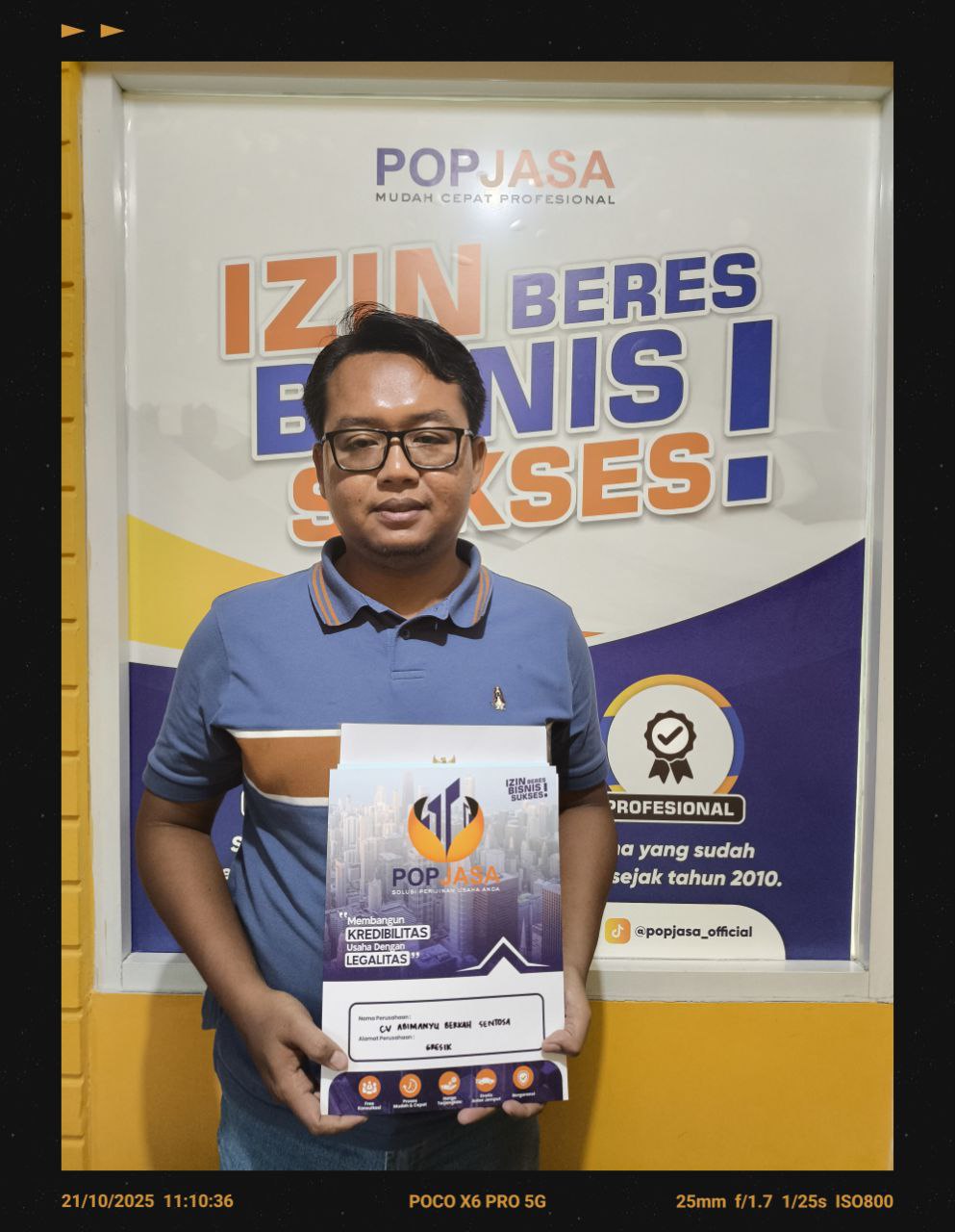 Bukti CV. ANDERPATI YUNDA MUSTIKA