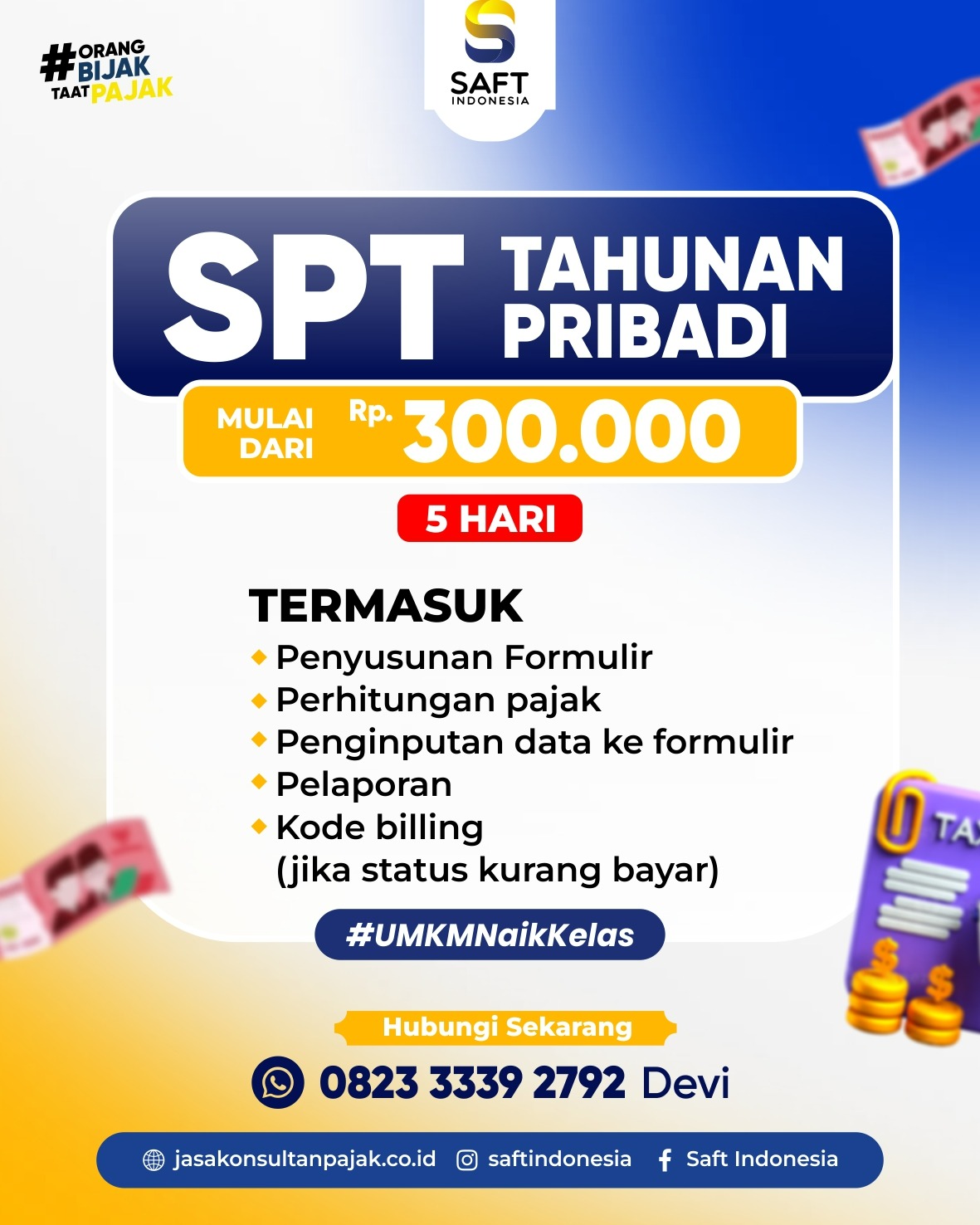 SPT Tahunan pribadi